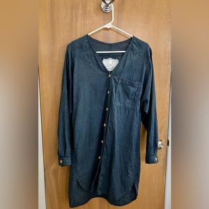 Livorno Not Perfect Linen Oversized Shirt/Tunic